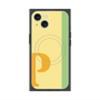 プレミアムスクエアケース with MagSafe［ オリジナル - initial color line - P yellow ］