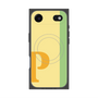 プレミアムスクエアケース with MagSafe［ オリジナル - initial color line - P yellow ］
