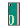 プレミアムスクエアケース with MagSafe［ オリジナル - initial color line - Q green ］