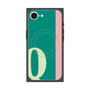 プレミアムスクエアケース with MagSafe［ オリジナル - initial color line - Q green ］