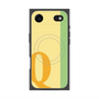 プレミアムスクエアケース with MagSafe［ オリジナル - initial color line - Q yellow ］
