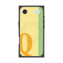 プレミアムスクエアケース with MagSafe［ オリジナル - initial color line - Q yellow ］