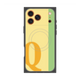 プレミアムスクエアケース with MagSafe［ オリジナル - initial color line - Q yellow ］