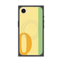プレミアムスクエアケース with MagSafe［ オリジナル - initial color line - Q yellow ］