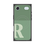 プレミアムスクエアケース with MagSafe［ オリジナル - initial two tone - R green ］