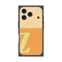 プレミアムスクエアケース with MagSafe［ オリジナル - initial two tone - Z orange ］