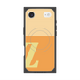 プレミアムスクエアケース with MagSafe［ オリジナル - initial two tone - Z orange ］
