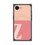 プレミアムスクエアケース with MagSafe［ オリジナル - initial two tone - Z pink ］