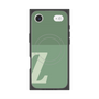 プレミアムスクエアケース with MagSafe［ オリジナル - initial two tone - Z green ］