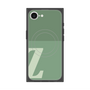プレミアムスクエアケース with MagSafe［ オリジナル - initial two tone - Z green ］