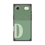 プレミアムスクエアケース with MagSafe［ オリジナル - initial two tone - D green ］