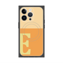 プレミアムスクエアケース with MagSafe［ オリジナル - initial two tone - E orange ］