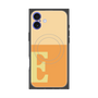 プレミアムスクエアケース with MagSafe［ オリジナル - initial two tone - E orange ］