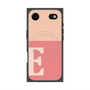 プレミアムスクエアケース with MagSafe［ オリジナル - initial two tone - E pink ］