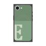 プレミアムスクエアケース with MagSafe［ オリジナル - initial two tone - E green ］