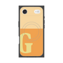 プレミアムスクエアケース with MagSafe［ オリジナル - initial two tone - G orange ］
