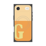 プレミアムスクエアケース with MagSafe［ オリジナル - initial two tone - G orange ］