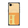 プレミアムスクエアケース with MagSafe［ オリジナル - initial two tone - H orange ］