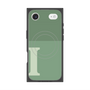 プレミアムスクエアケース with MagSafe［ オリジナル - initial two tone - I green ］