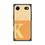 プレミアムスクエアケース with MagSafe［ オリジナル - initial two tone - K orange ］