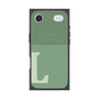 プレミアムスクエアケース with MagSafe［ オリジナル - initial two tone - L green ］