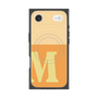 プレミアムスクエアケース with MagSafe［ オリジナル - initial two tone - M orange ］