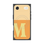プレミアムスクエアケース with MagSafe［ オリジナル - initial two tone - M orange ］