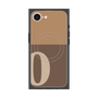 プレミアムスクエアケース with MagSafe［ オリジナル - initial two tone - O brown ］