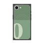プレミアムスクエアケース with MagSafe［ オリジナル - initial two tone - Q green ］