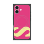 プレミアムスクエアケース with MagSafe［ オリジナル - initial color - S pink ］