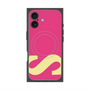 プレミアムスクエアケース with MagSafe［ オリジナル - initial color - S pink ］