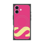 プレミアムスクエアケース with MagSafe［ オリジナル - initial color - S pink ］
