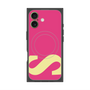 プレミアムスクエアケース with MagSafe［ オリジナル - initial color - S pink ］