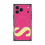 プレミアムスクエアケース with MagSafe［ オリジナル - initial color - S pink ］