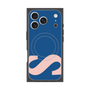 プレミアムスクエアケース with MagSafe［ オリジナル - initial color - S navy ］
