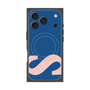 プレミアムスクエアケース with MagSafe［ オリジナル - initial color - S navy ］