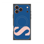 プレミアムスクエアケース with MagSafe［ オリジナル - initial color - S navy ］
