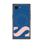 プレミアムスクエアケース with MagSafe［ オリジナル - initial color - S navy ］