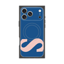 プレミアムスクエアケース with MagSafe［ オリジナル - initial color - S navy ］