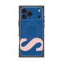 プレミアムスクエアケース with MagSafe［ オリジナル - initial color - S navy ］