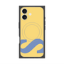 プレミアムスクエアケース with MagSafe［ オリジナル - initial color - S yellow ］