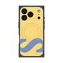プレミアムスクエアケース with MagSafe［ オリジナル - initial color - S yellow ］