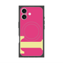 プレミアムスクエアケース with MagSafe［ オリジナル - initial color - T pink ］