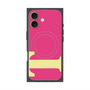 プレミアムスクエアケース with MagSafe［ オリジナル - initial color - T pink ］