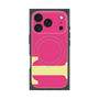 プレミアムスクエアケース with MagSafe［ オリジナル - initial color - T pink ］