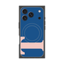 プレミアムスクエアケース with MagSafe［ オリジナル - initial color - T navy ］