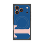 プレミアムスクエアケース with MagSafe［ オリジナル - initial color - T navy ］
