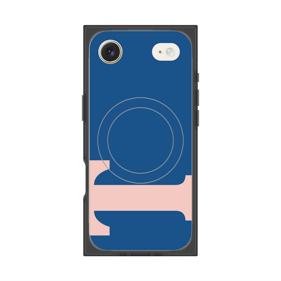 プレミアムスクエアケース with MagSafe［ オリジナル - initial color - T navy ］