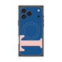 プレミアムスクエアケース with MagSafe［ オリジナル - initial color - T navy ］