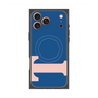 プレミアムスクエアケース with MagSafe［ オリジナル - initial color - T navy ］